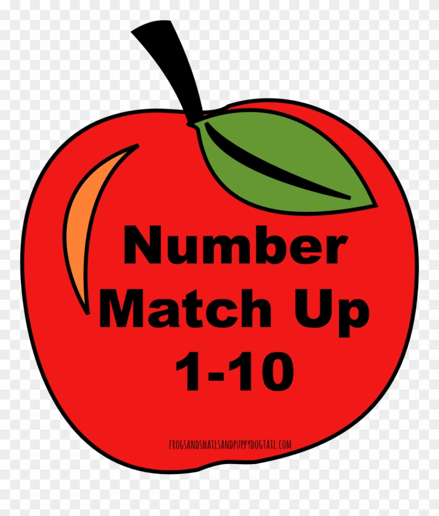Popular images match up. Apple clipart number