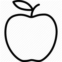 apple clipart simple