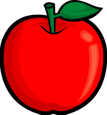 Teacher apple panda free. Clipart fruit