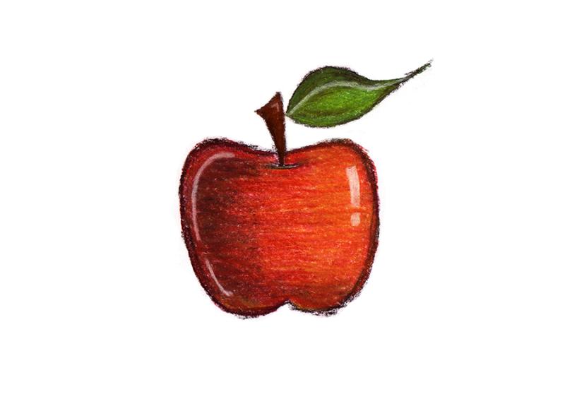 clipart apple chalkboard