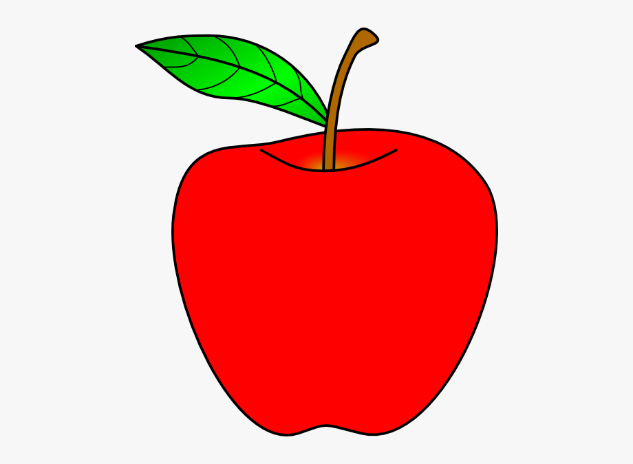 Red apple free cliparts. Clipart apples clip art