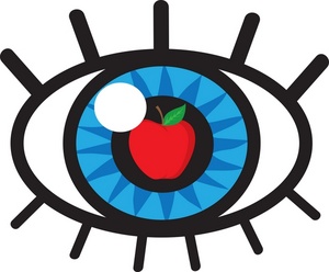 apples clipart eye