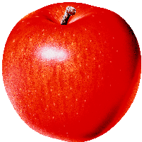 apples clipart face