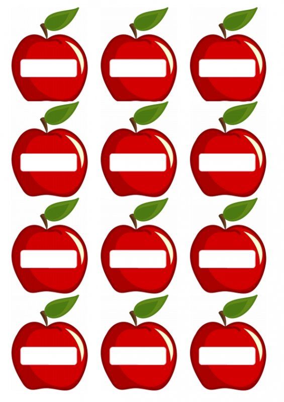 apples clipart name