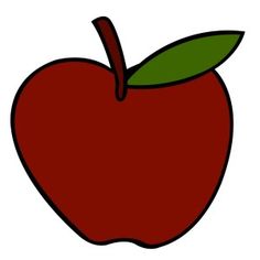 apples clipart number