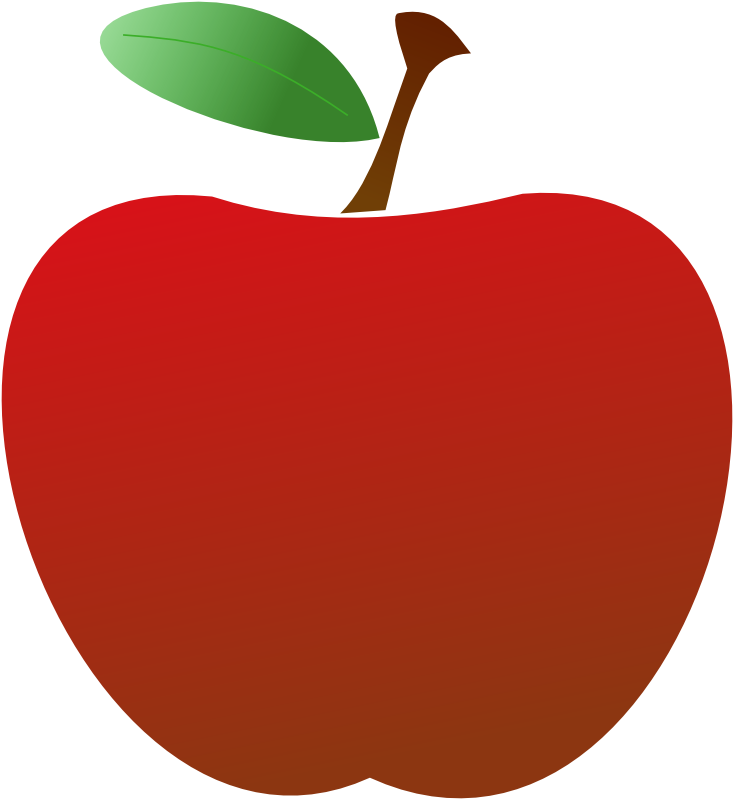apples clipart simple