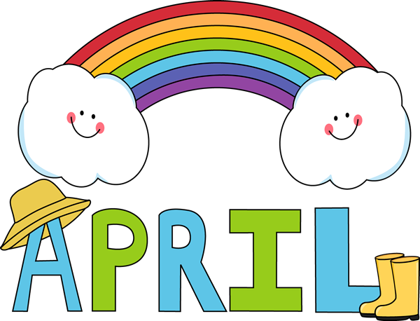 April clipart. Free month clip art
