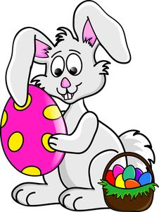 Clipart rabbit easter bunny, Clipart rabbit easter bunny Transparent ...