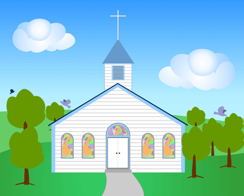 Johnston lions club and. April clipart church