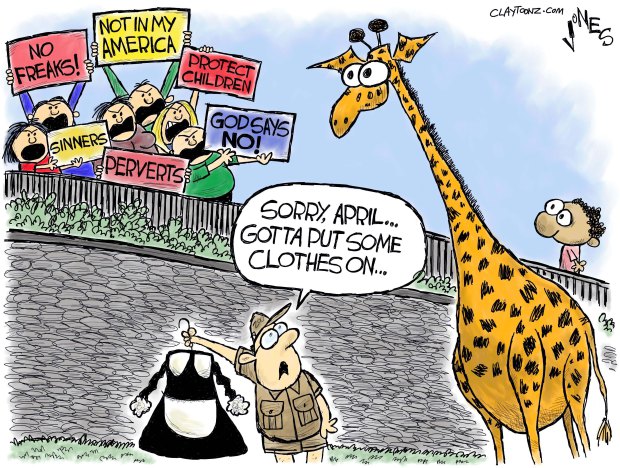 april clipart giraffe