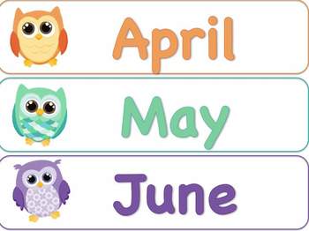 april clipart owl