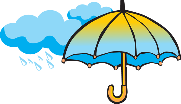 april clipart umbrella