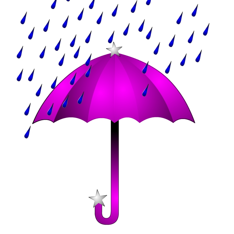 April clipart umbrella. Rain showers 