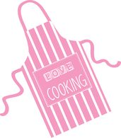 Search results for pink. Apron clipart cooking