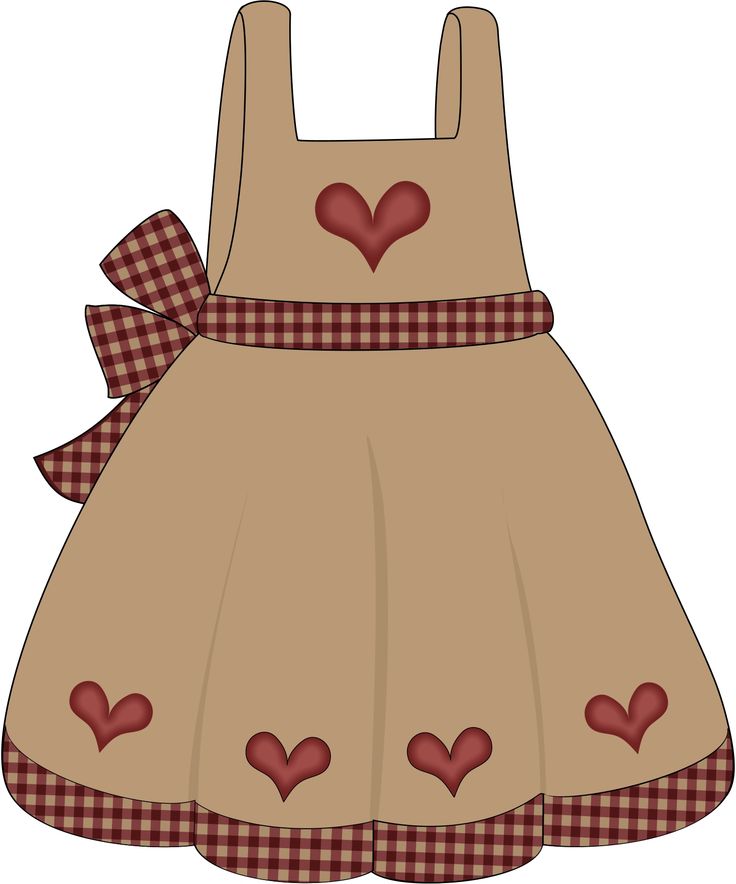 apron clipart cute clothes