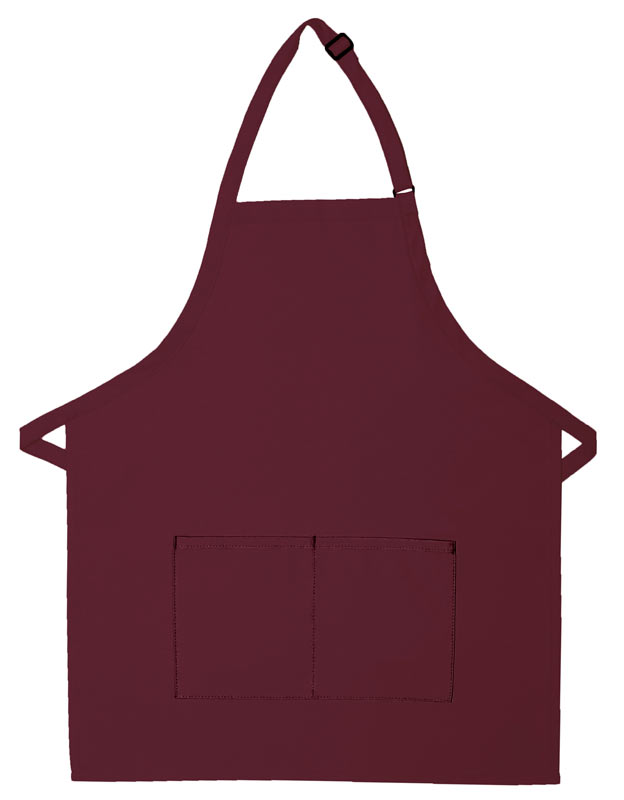 apron clipart maroon