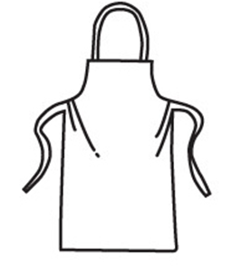 apron clipart sketch