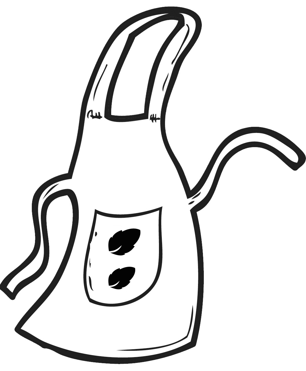 apron clipart sketch