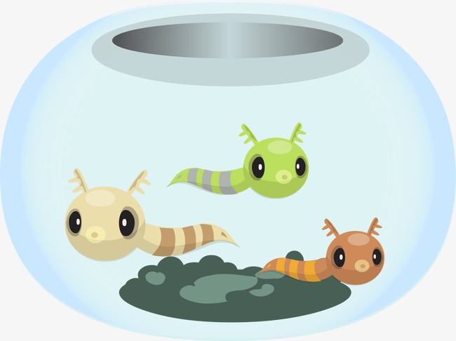 Little monster png image. Aquarium clipart decoration