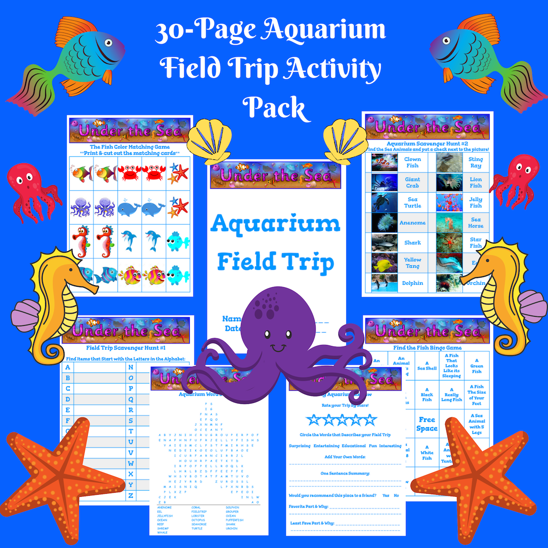 aquarium clipart field trip