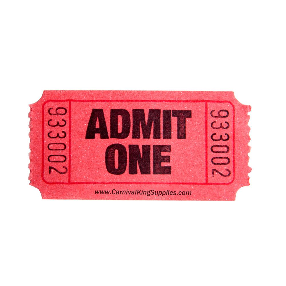 arcade clipart roll ticket