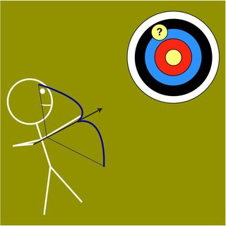 Compensation cafe archery for. Archer clipart aim