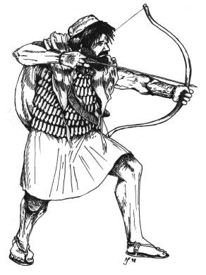 archer clipart ancient warrior