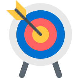 Archer clipart archery bullseye. Icon myiconfinder