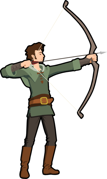 Archer clipart archery. Clip art at clker
