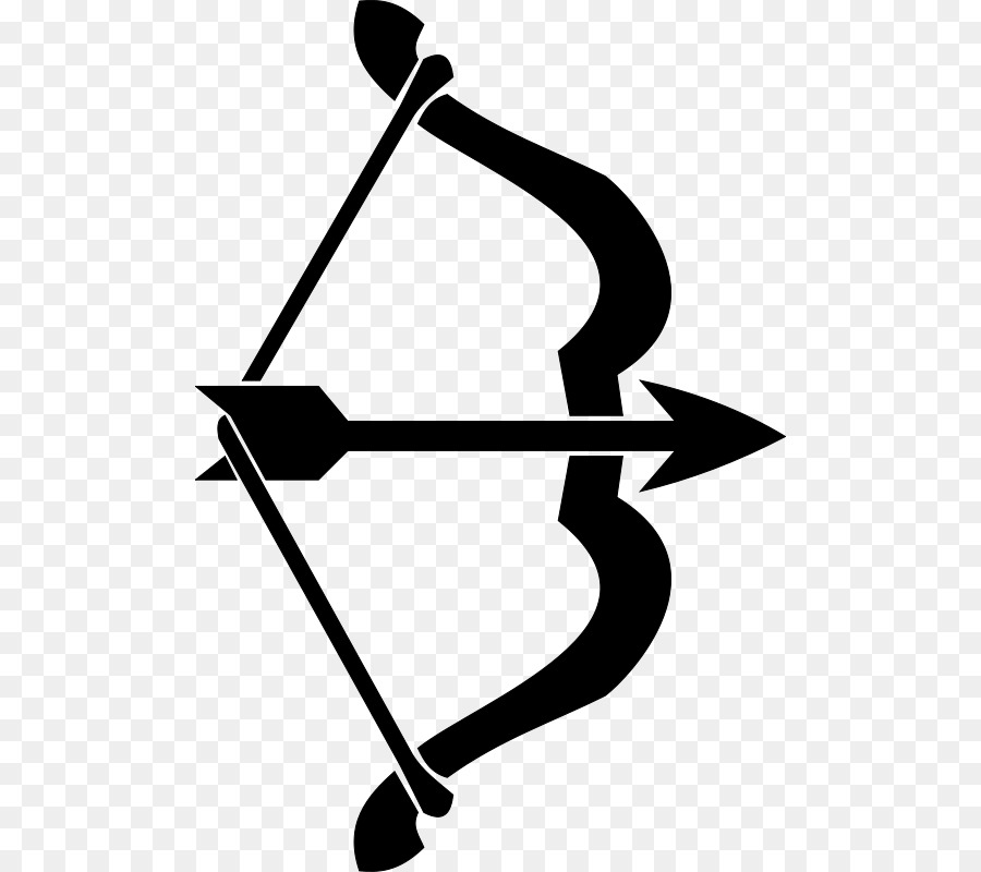 Bow and arrow bowhunting. Archery clipart clip art
