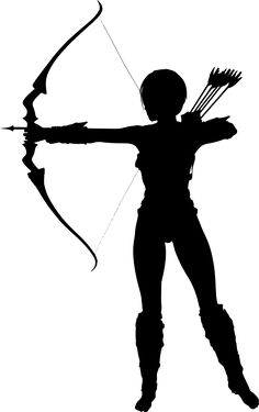 archer clipart recurve bow