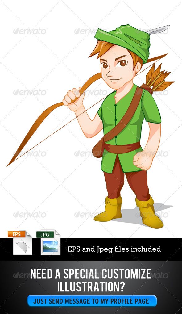 archer clipart sports boy