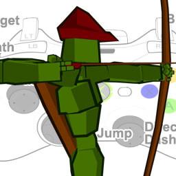 archer clipart warrior