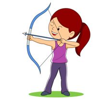 Sports free to download. Archery clipart