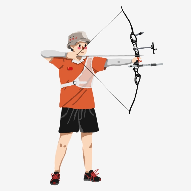 archery clipart athletics game