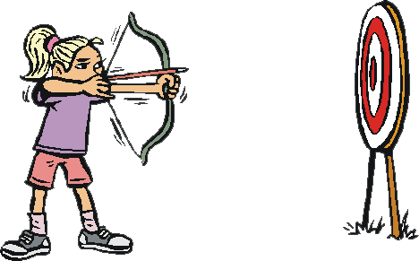 archery clipart camp