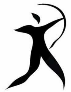 archery clipart logo
