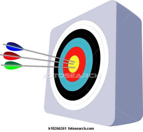 archery clipart middle