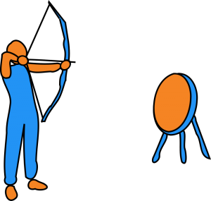 archery clipart olympic event