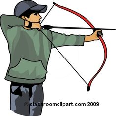 Archery Clipart Olympic Event, Archery Olympic Event Transparent Free 