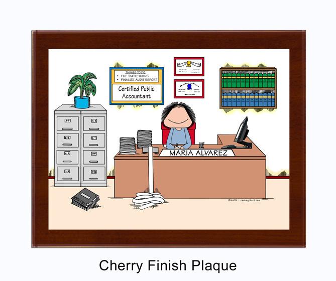 Plaque cpa cartoon cowboy. Architect clipart female accountant