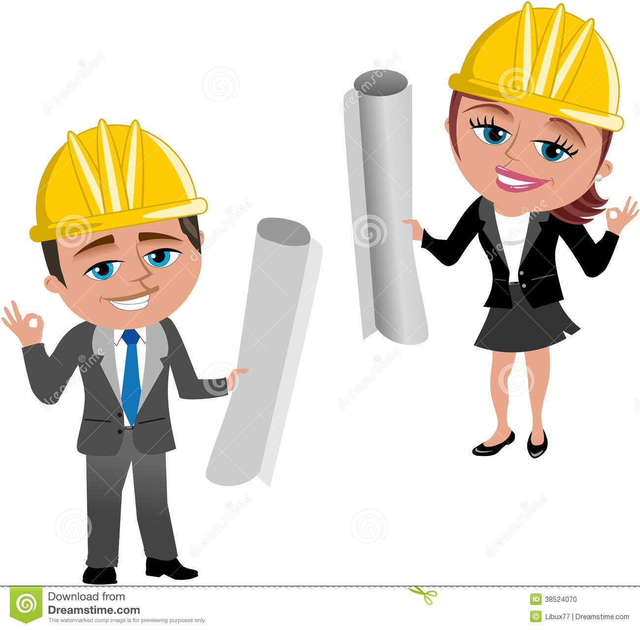 architect-clipart-girl-civil-engineer-architect-girl-civil-engineer