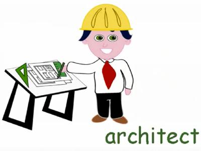 Occupations page professions english. Architect clipart occupation