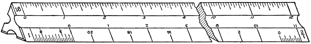 architect clipart ruler
