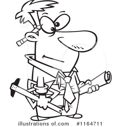 architect clipart stock photo