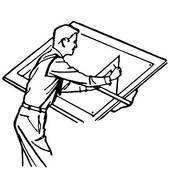 architect clipart stock photo