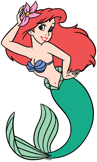 Ariel clipart. Mermaid clip art disney