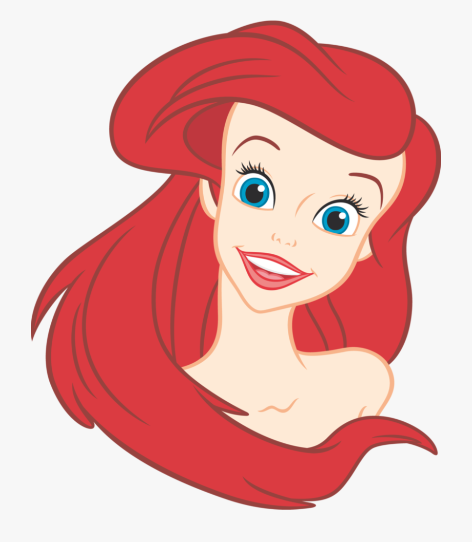 Ariel clipart face ariel, Ariel face ariel Transparent ...