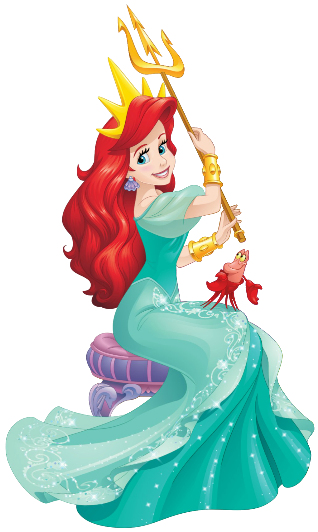 Fork clipart dinglehopper. Ariel gallery mermaid and