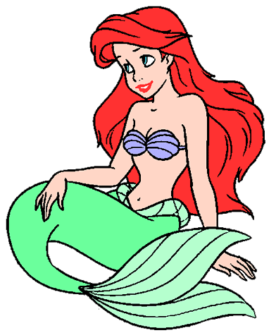 The little mermaid . Ariel clipart movie